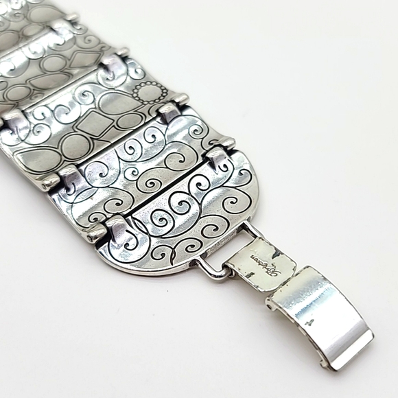 $88 NWTS Brighton "Eye Of The Tiger" Panel Bracelet w Semi-Precious Stones! 🐯 - Picture 10 of 16